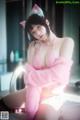 [BLUECAKE] Bambi (밤비): Naughty Cats Pink & Mint RED (145 photos)